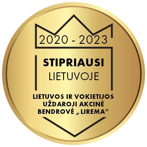Baltijos šalyse atpažįstamas verslo patikimumo sertifikatas „Stipriausi Lietuvoje 2020–2023“
