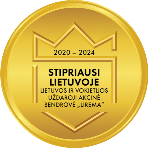 Baltijos šalyse atpažįstamas verslo patikimumo sertifikatas „Stipriausi Lietuvoje 2020–2024